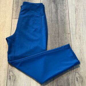 Zara High-Waisted Tailored Pants Blue Size L